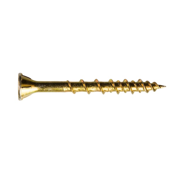 Simpson Strong-Tie Strong-Drive No. 9 X 2-1/2 in. L T25 Yellow Zinc High/Low WSV Subfloor Screws 1 p WSV212S - main